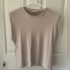 Modern Citizen Flavia Padded Shoulder Top